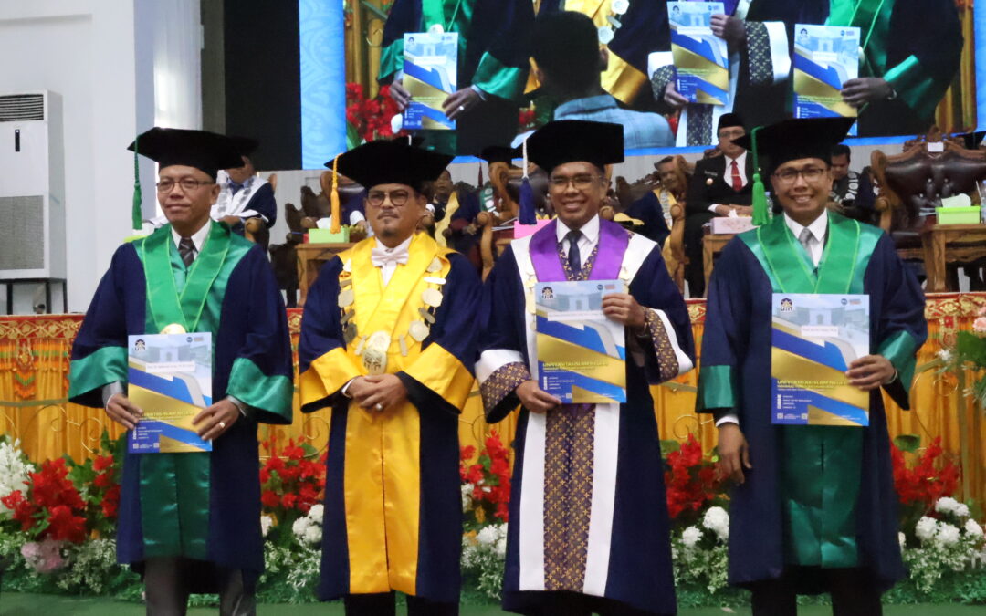 Tiga Guru Besar Baru Sudah dikukuhkan; UIN Mahmud Yunus Batusangkar Teguhkan Konsep Integratif dan Interkonektif untuk Umat dan Bangsa