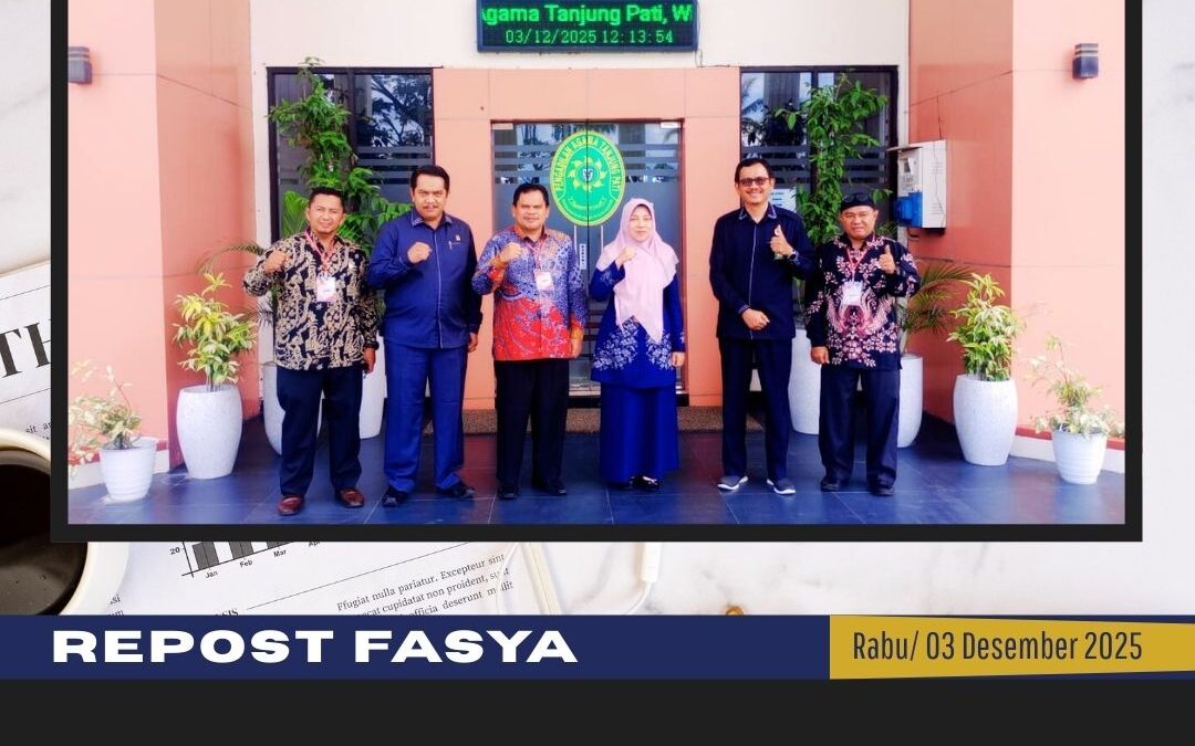 Dekan Fakultas Syariah Kunjungi Pengadilan Agama (PA) Payakumbuh, PA Tanjung Pati dan PA Bukittinggi